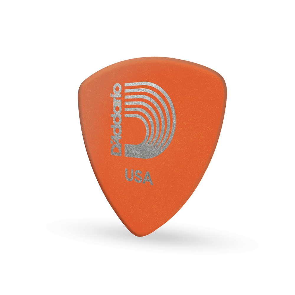 D'Addario Duralin Guitar Picks, Light, 25 pack, Wide Shape