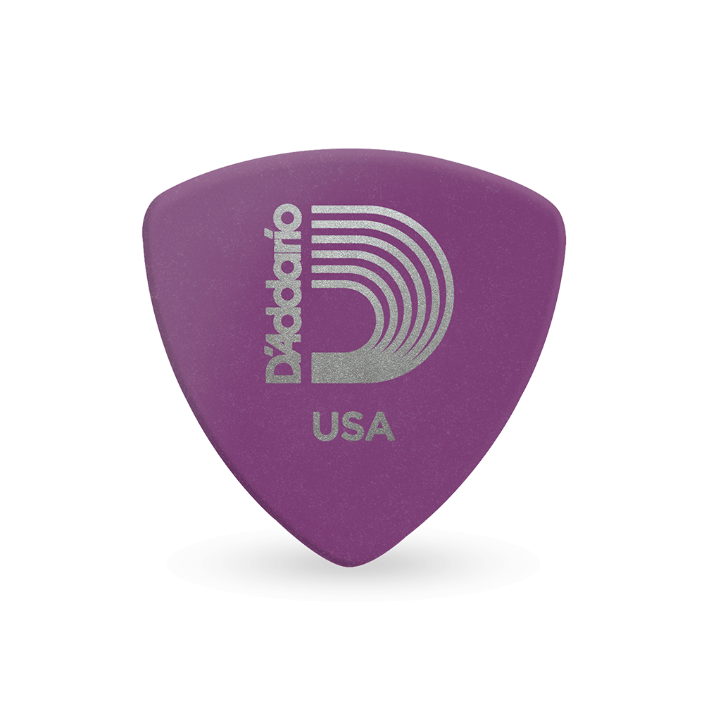 D'Addario Duralin Guitar Picks, Heavy, 25 pack, Wide Shape