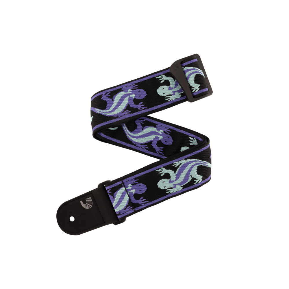 D'Addario Vintage Planet Waves Lizards, Green/Blue