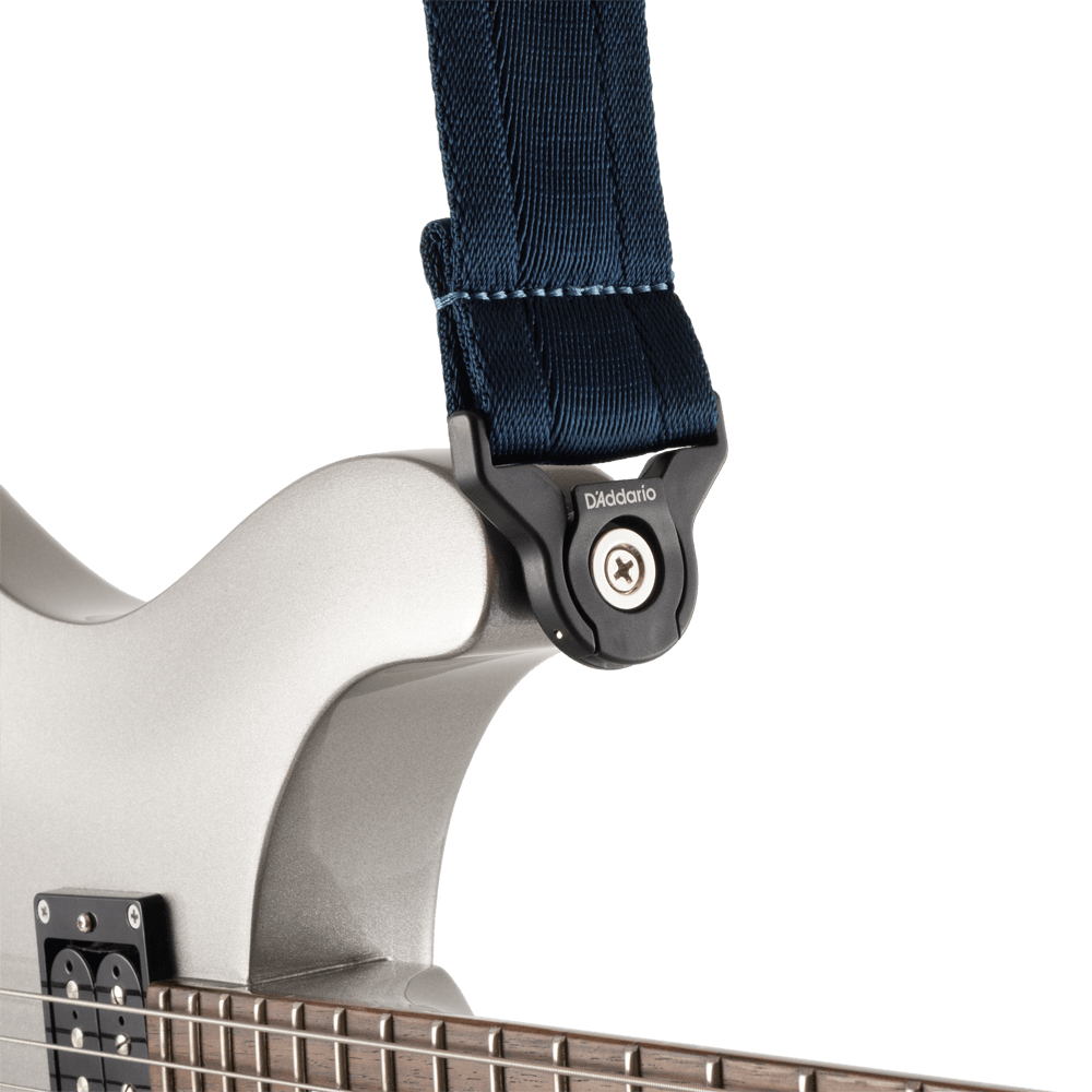 D'Addario Auto Lock Guitar Strap, Midnight