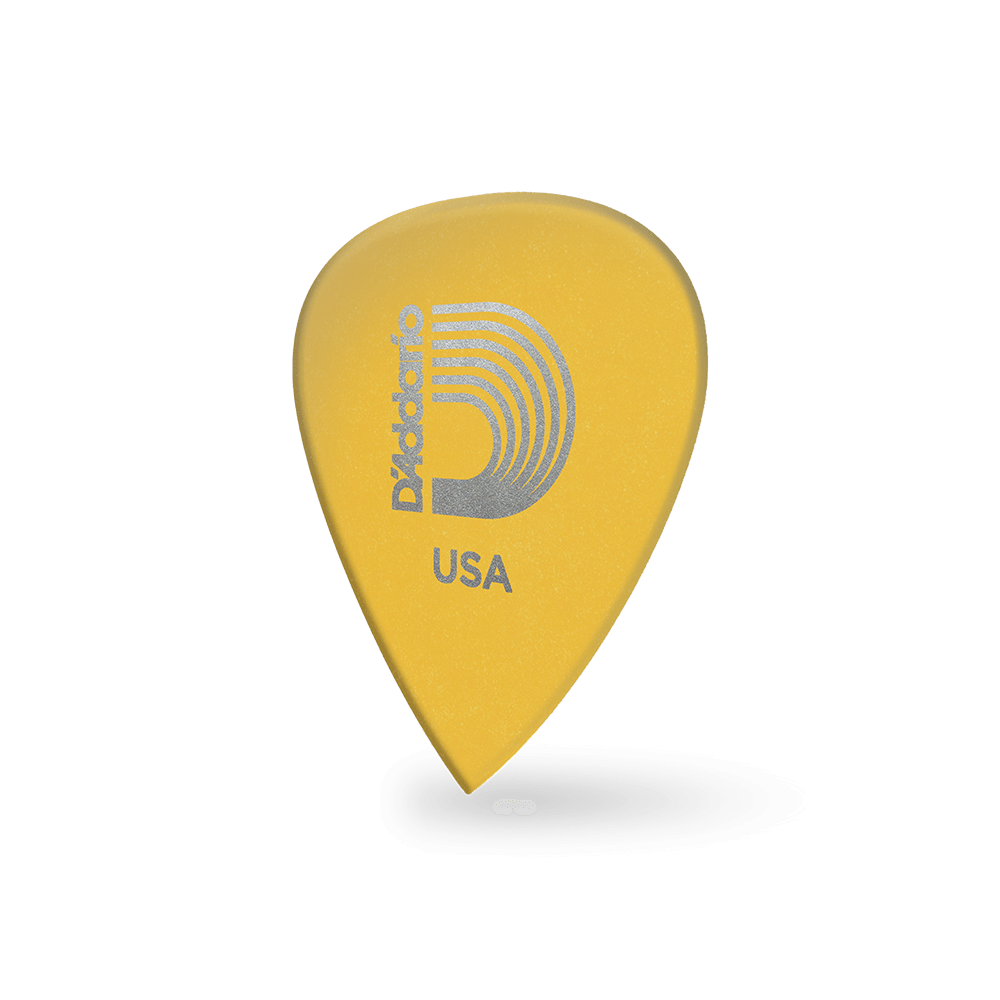 D'Addario Duralin Precision Guitar Picks, Light/Medium, 10 pack