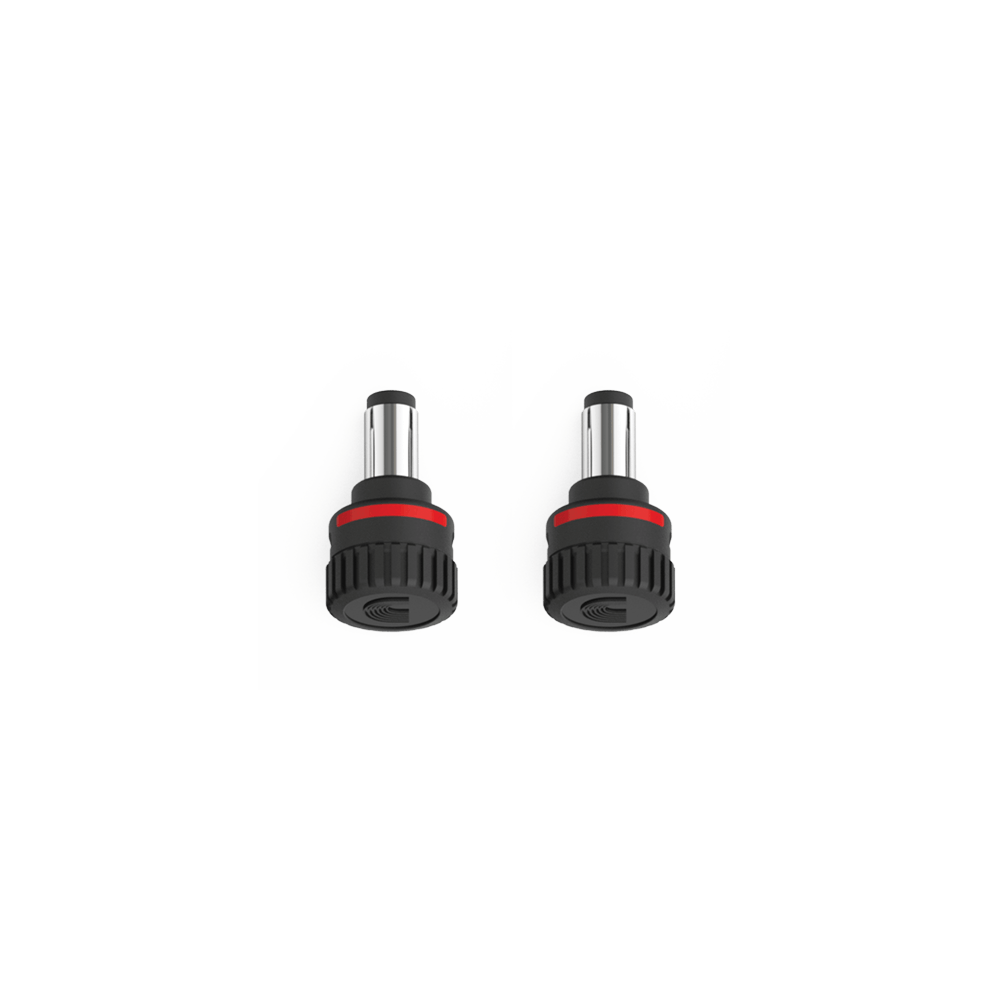 D'Addario XPND Pedal Power Male Plug – 2 Pack