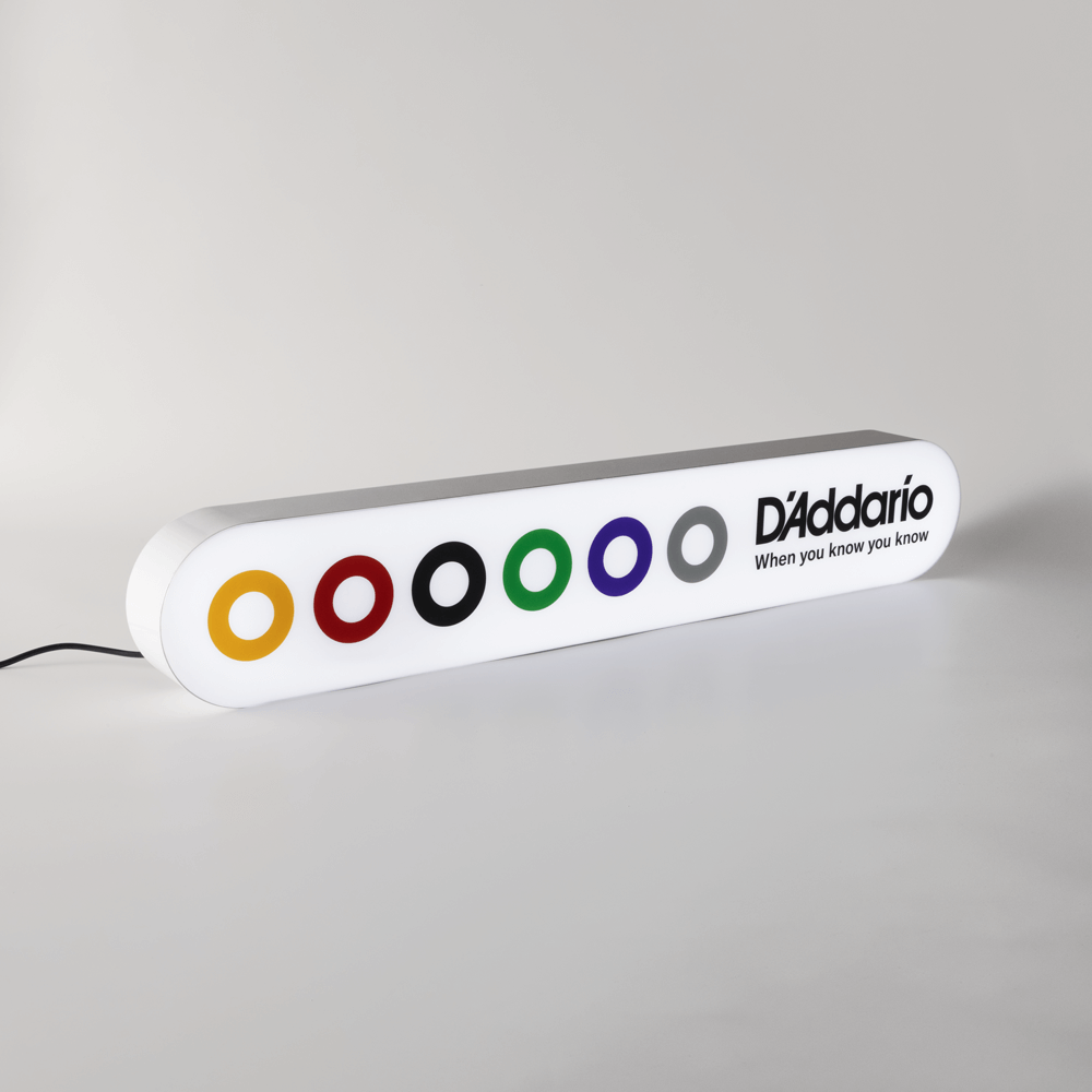 D'Addario LED Sign