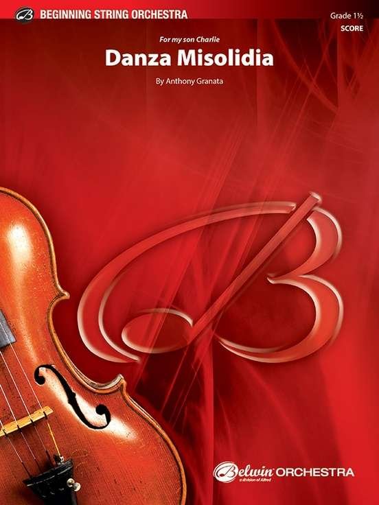Danza Misolidia for String Orchestra So1.5 Score