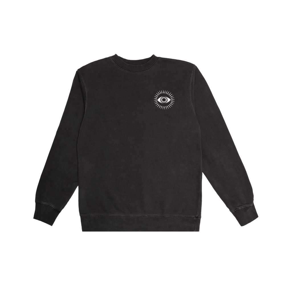 D'Addario All Seeing Eye Sweatshirt, Faded Black, XL