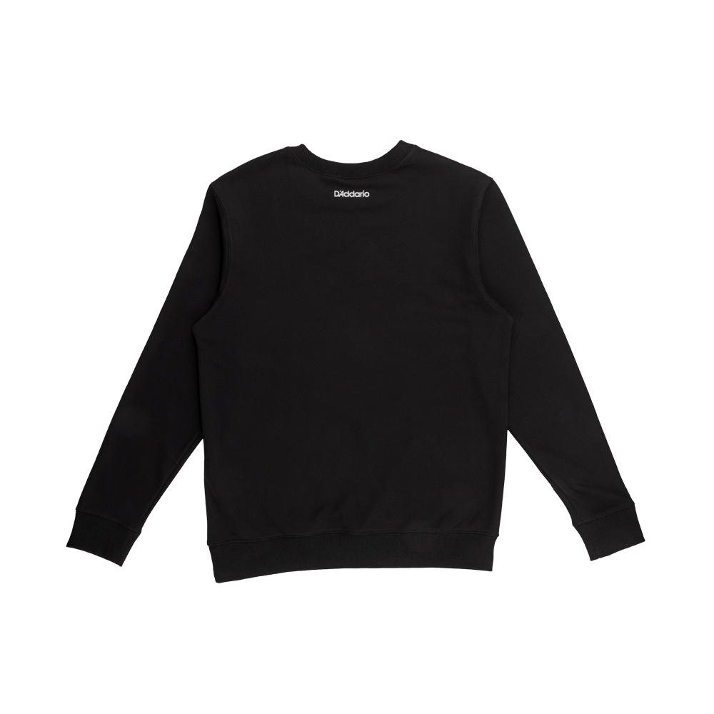 D'Addario Ball End Sweatshirt, Black, M