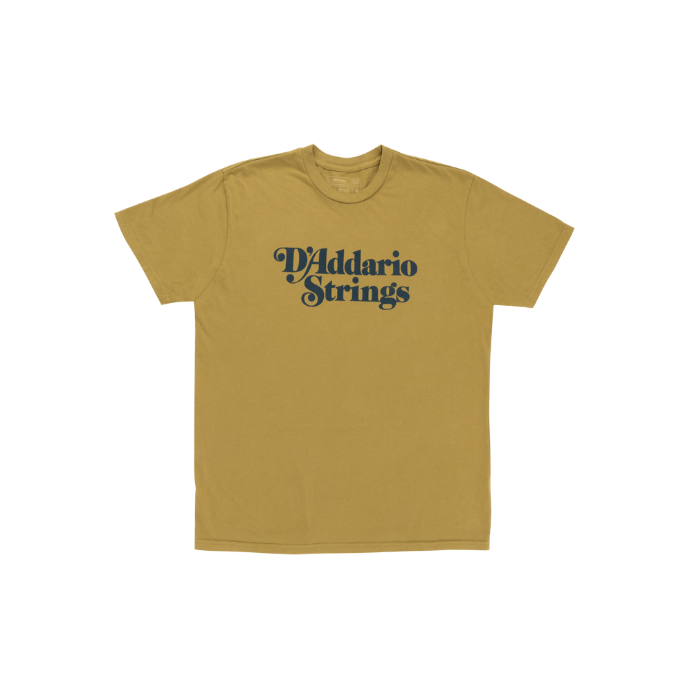 D'Addario 1978 Logo T-Shirt, Aged Bronze, XL