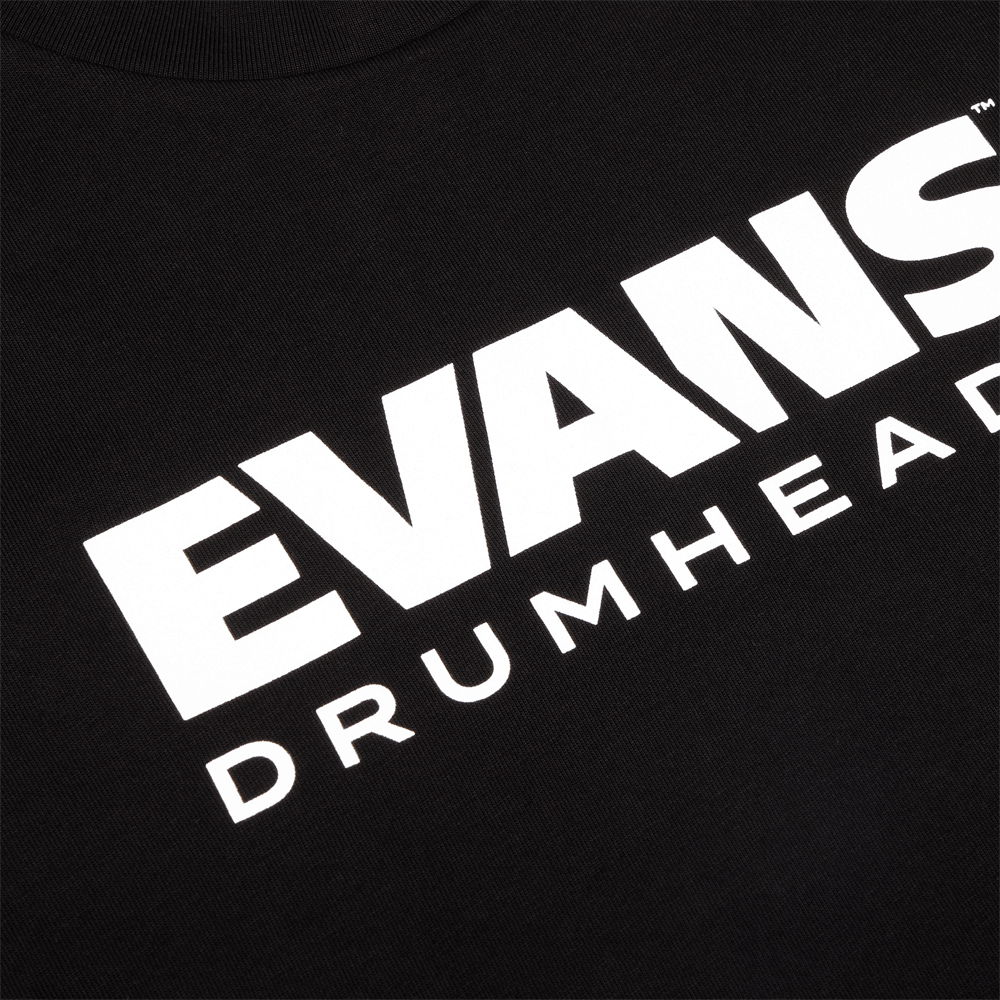 Evans Logo T-Shirt, White, S