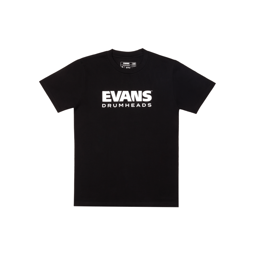 Evans Logo T-Shirt, White, S
