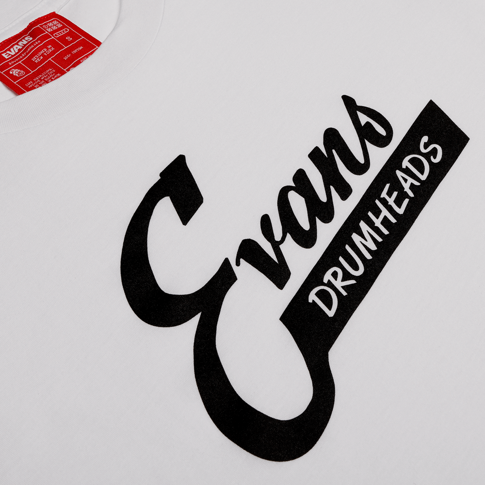 Evans Retro Wo's T-Shirt White XL