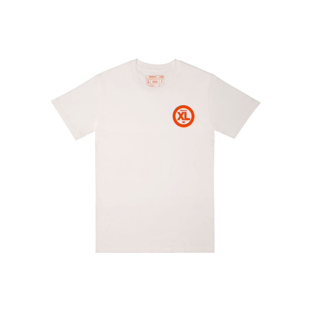 D'Addario XL’s Rock T-Shirt, Natural, 2XL