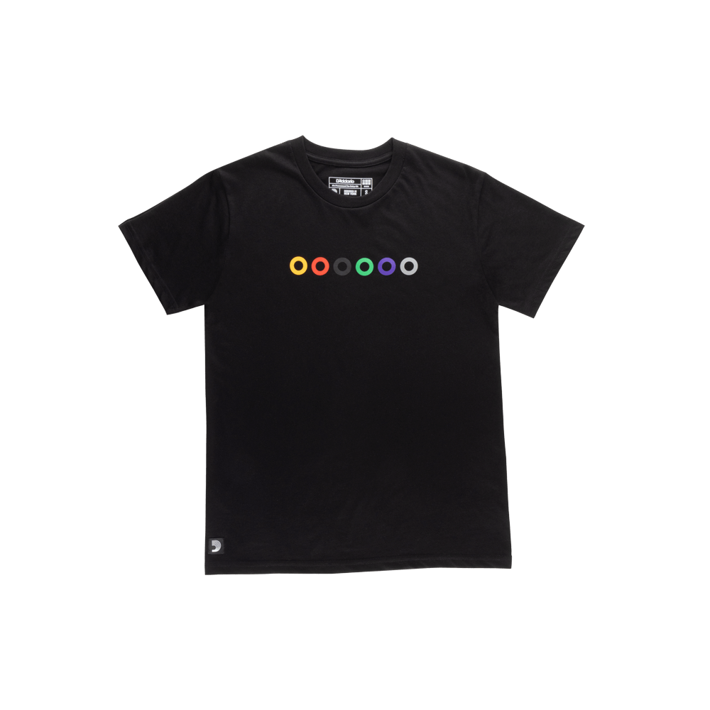 D'Addario Ball End T-Shirt, Black, 2XL