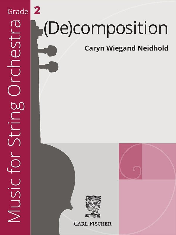 (De)Composition for String Orchestra So2 Sc/Pts
