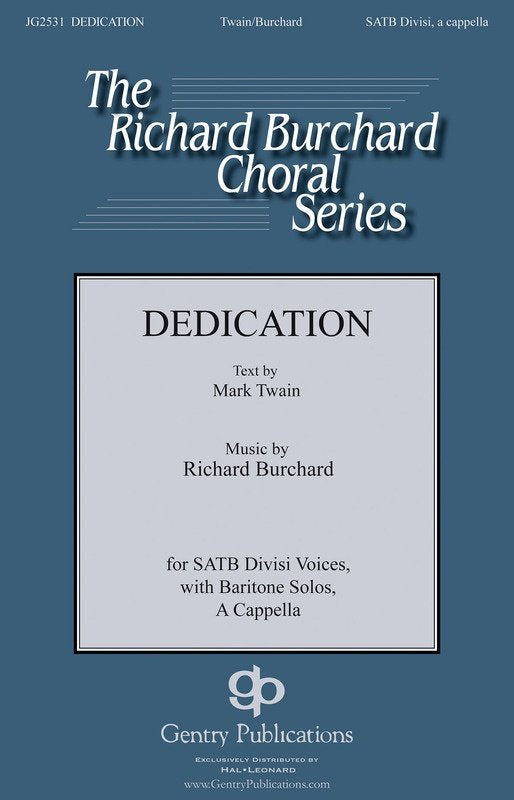 Dedication SATB
