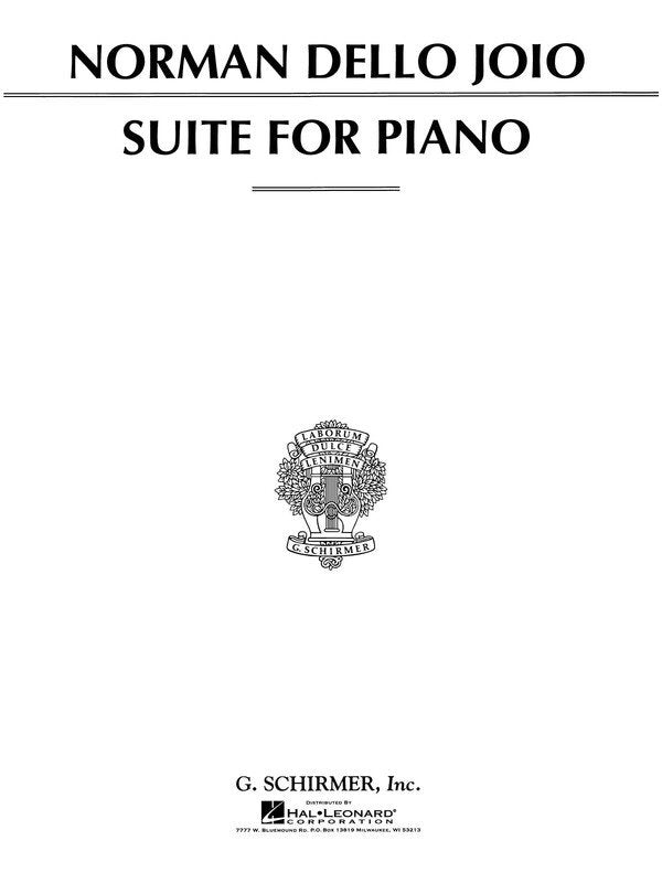 Dello Joio - Suite for Piano
