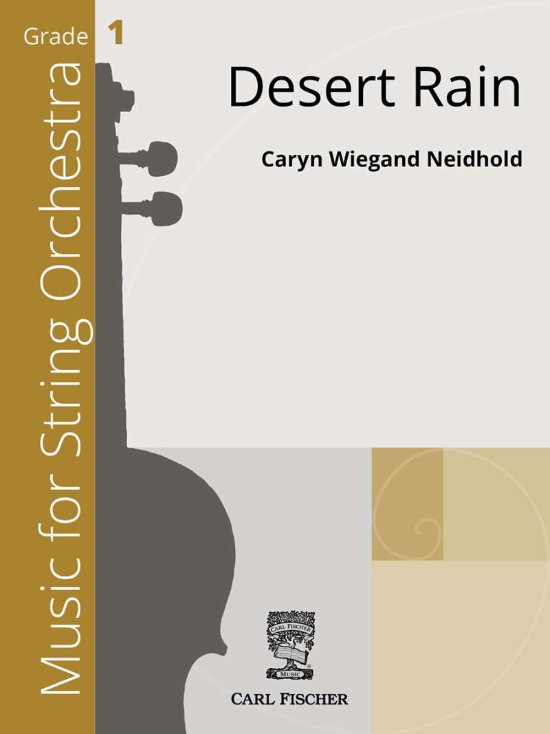 Desert Rain for String Orchestra So1 Sc/Pts