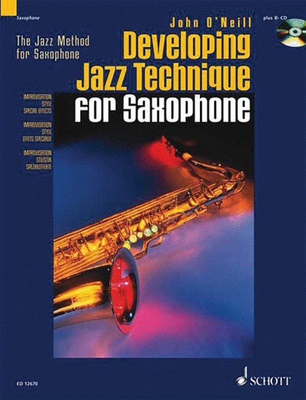Developing Jazz Technique for Tenor Sax Bk/Cd