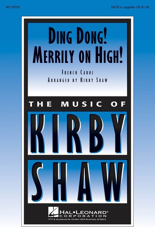 Ding Dong! Merrily on High! SATB A Cappella