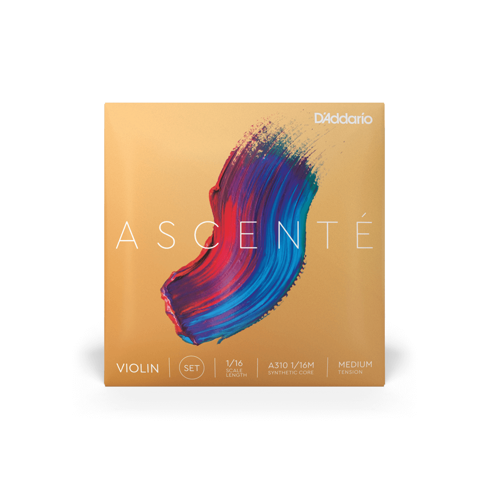 D'Addario Ascenté Violin G String, 1/16 Scale, Medium Tension