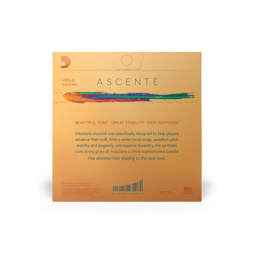 D'Addario Ascenté Viola A String, Medium Scale, Medium Tension