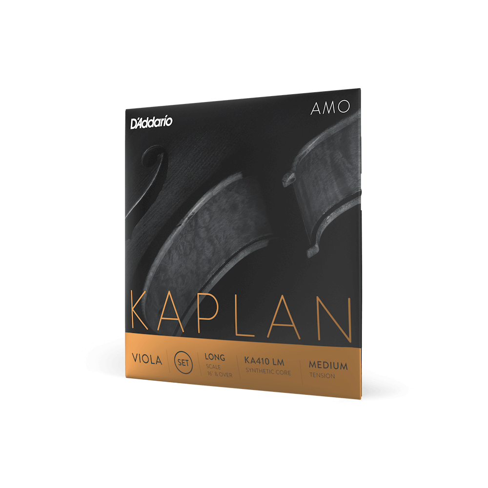 D'Addario Kaplan Amo Viola D String, Long Scale, Medium Tension