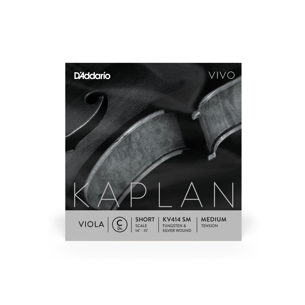 D'Addario Kaplan Vivo Viola C String, Short Scale, Medium Tension