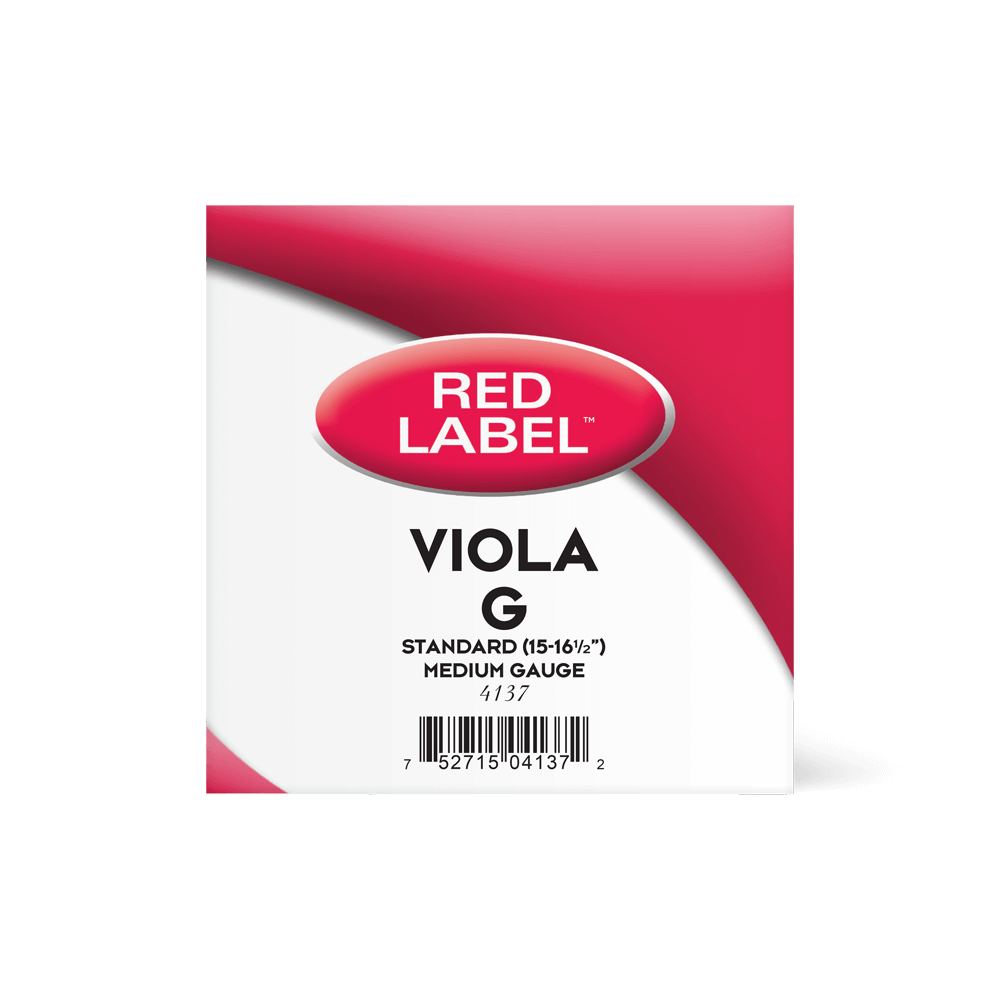 Red Label Viola G Single String 15-16.5