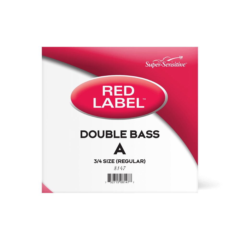 Red Label Bass A Single String 3/4 Regular
