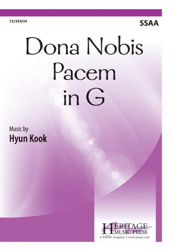 Dona Nobis Pacem in G SSAA