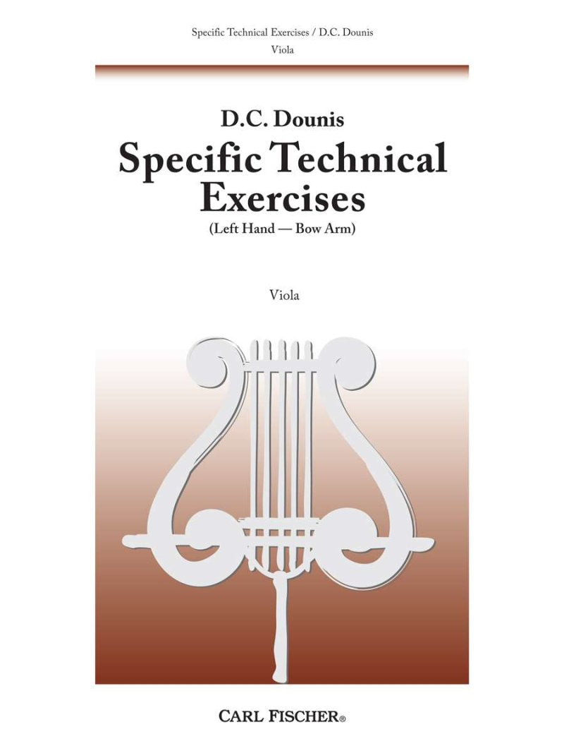Dounis - Specific Technical Exercises for Viola
