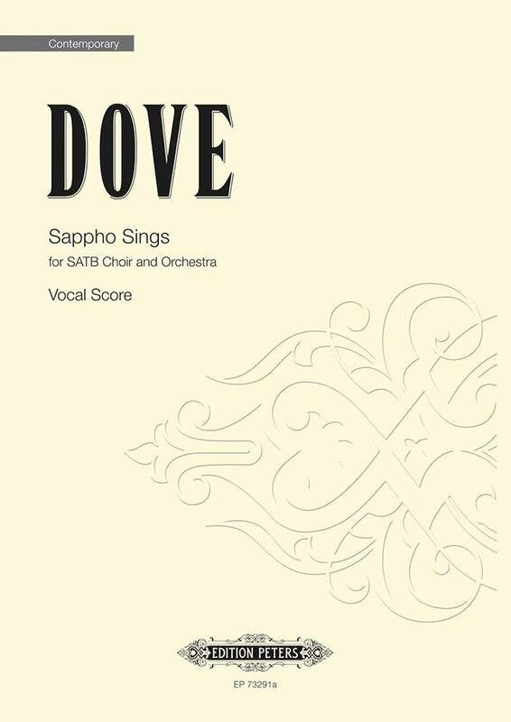 Dove - Sappho Sings SATB Vocal Score