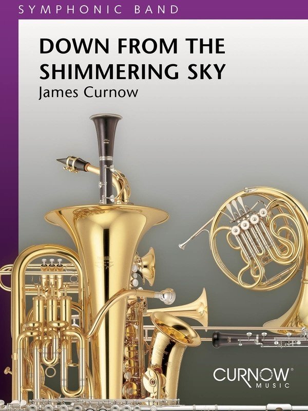 Down from the Shimmering Sky Score Only