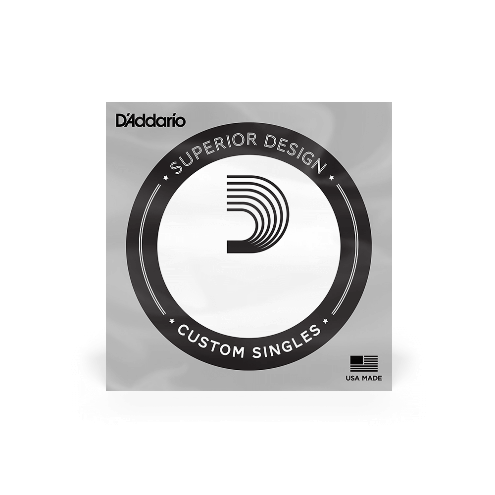 D'Addario CG060 Flat Wound Electric Guitar Single String, .060