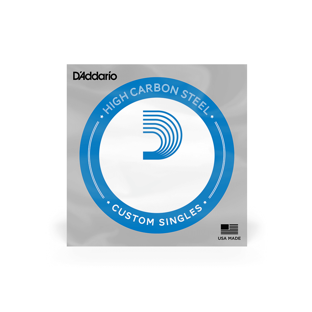 D'Addario PL0165 Plain Steel Guitar Single String, .0165