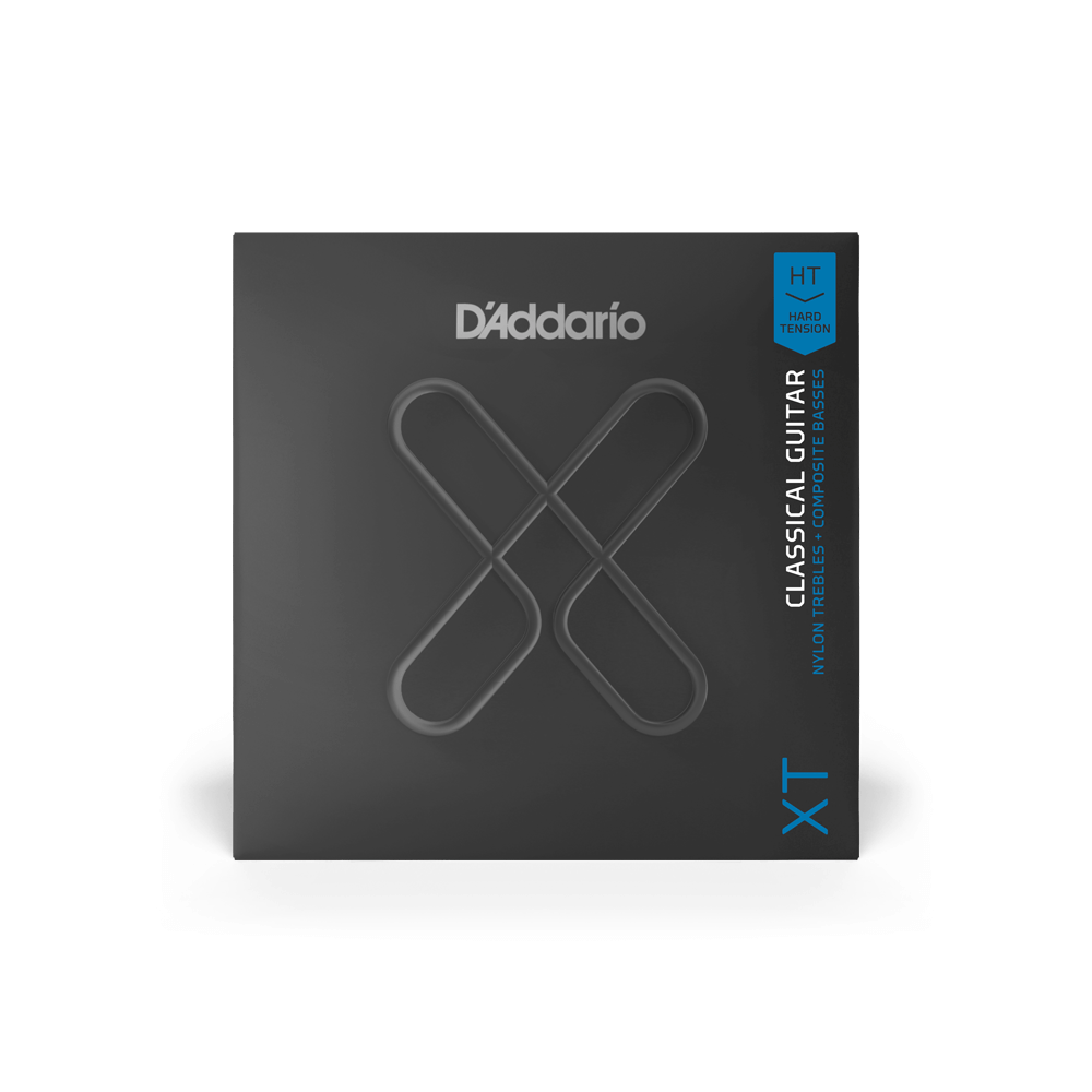 D'Addario XTC46 XT Classical Composite Clear Nylon, Hard Tension