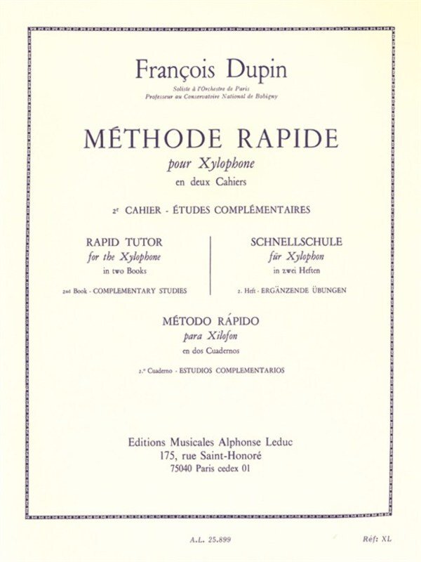 Dupin - Rapid Method Vol 2 for Xylophone