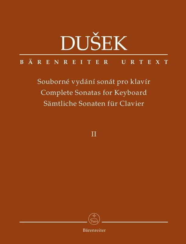 Dusek - Complete Sonatas for Keyboard Vol 2