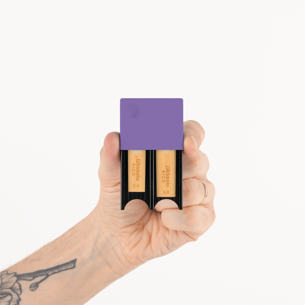 D'Addario Reed Guard, Small, Purple