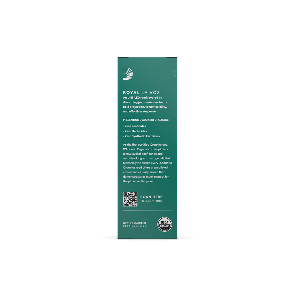 La Voz Baritone Saxophone Reeds, Medium Soft, 5 Pack