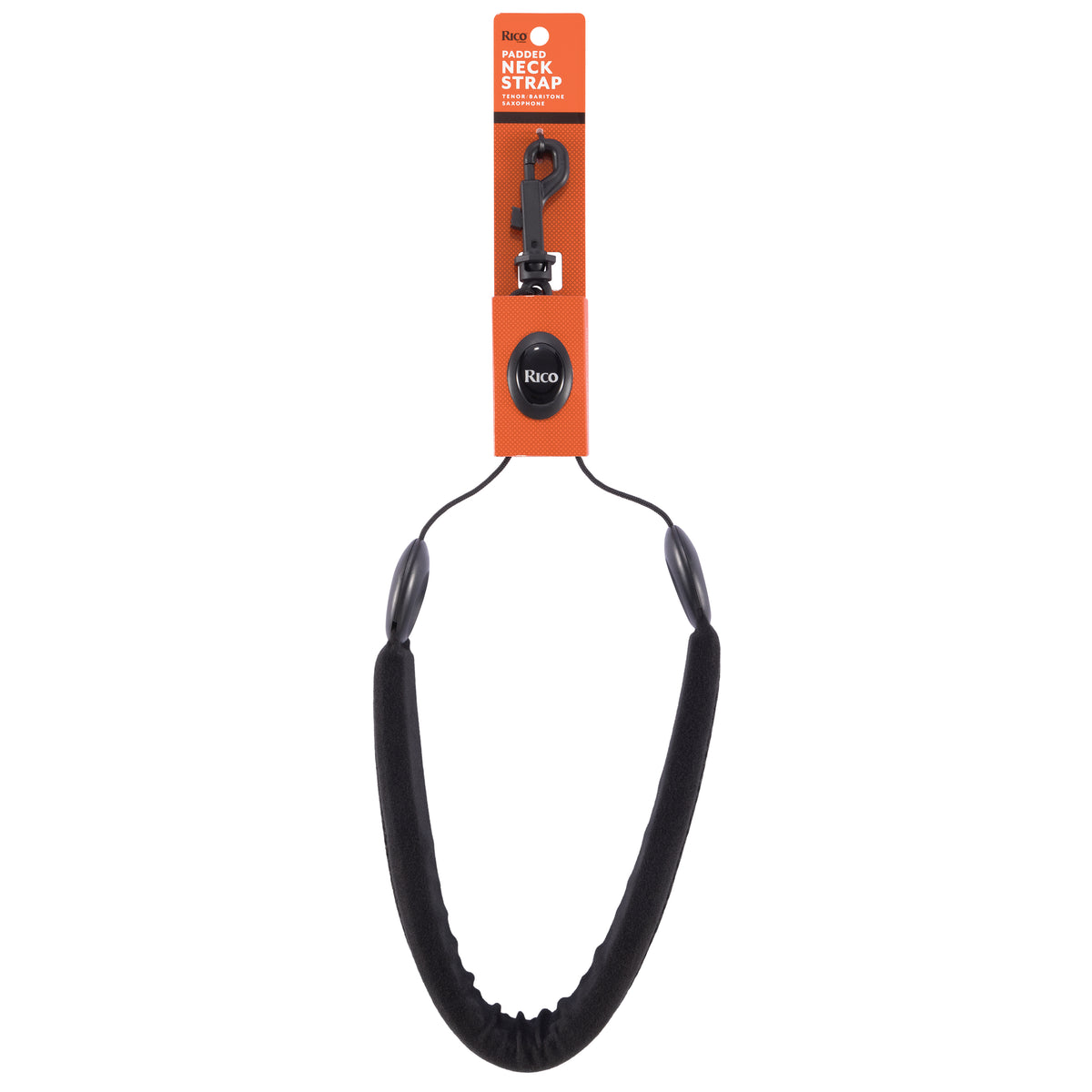 Rico Padded Sax Strap, Tenor/Baritone, Snap Hook