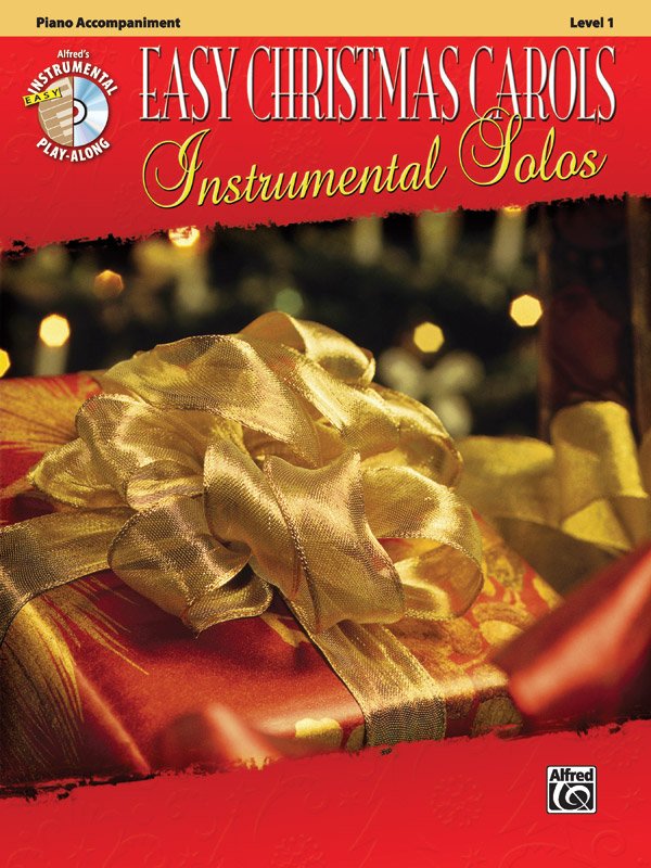 Easy Christmas Carols Instrumental Solos Piano Accompaniment