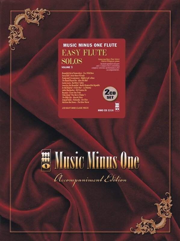 Easy Flute Solos Beginning Students Vol 1 Bk/2Cd