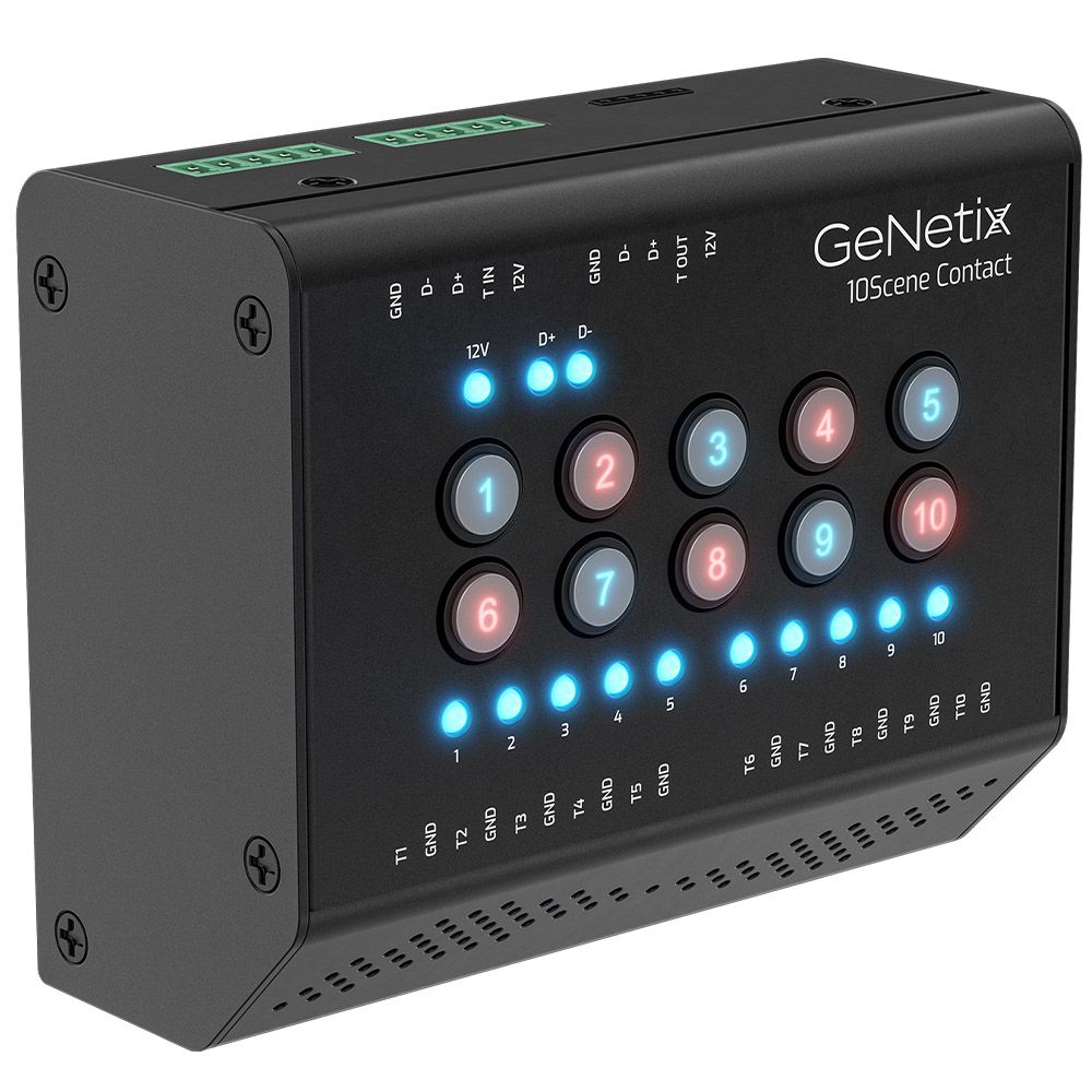 Chamsys GeNetix 10Scene Contact Trigger Interface