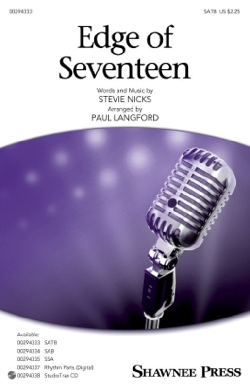 Edge of Seventeen Studiotrax CD