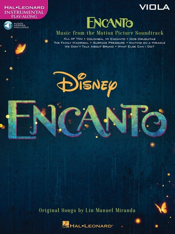 Encanto for Viola Movie Soundtrack Bk/Ola