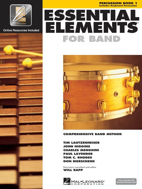 Essential Elements for Band Bk1 Percussion Eei