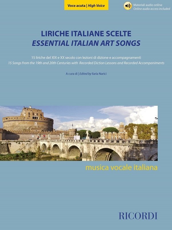 Essential Italian Art Songs High Voice Bk/Ola