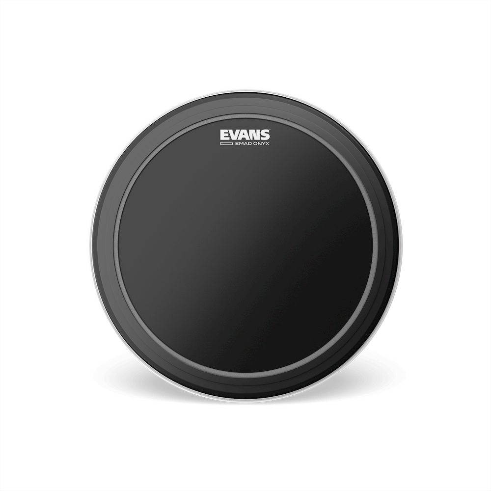 Evans EMAD Onyx Bass Drum Head, 18 Inch