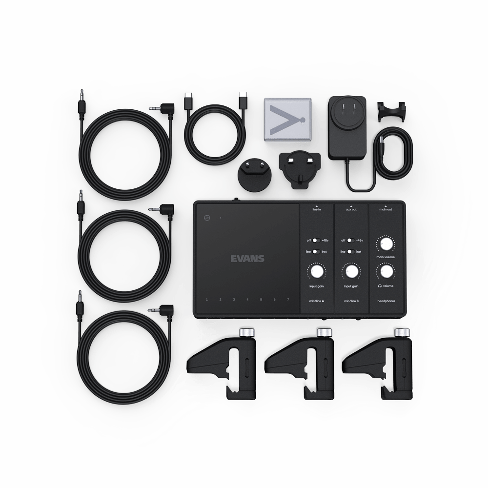 Evans Hybrid Sensory Percussion Sound System