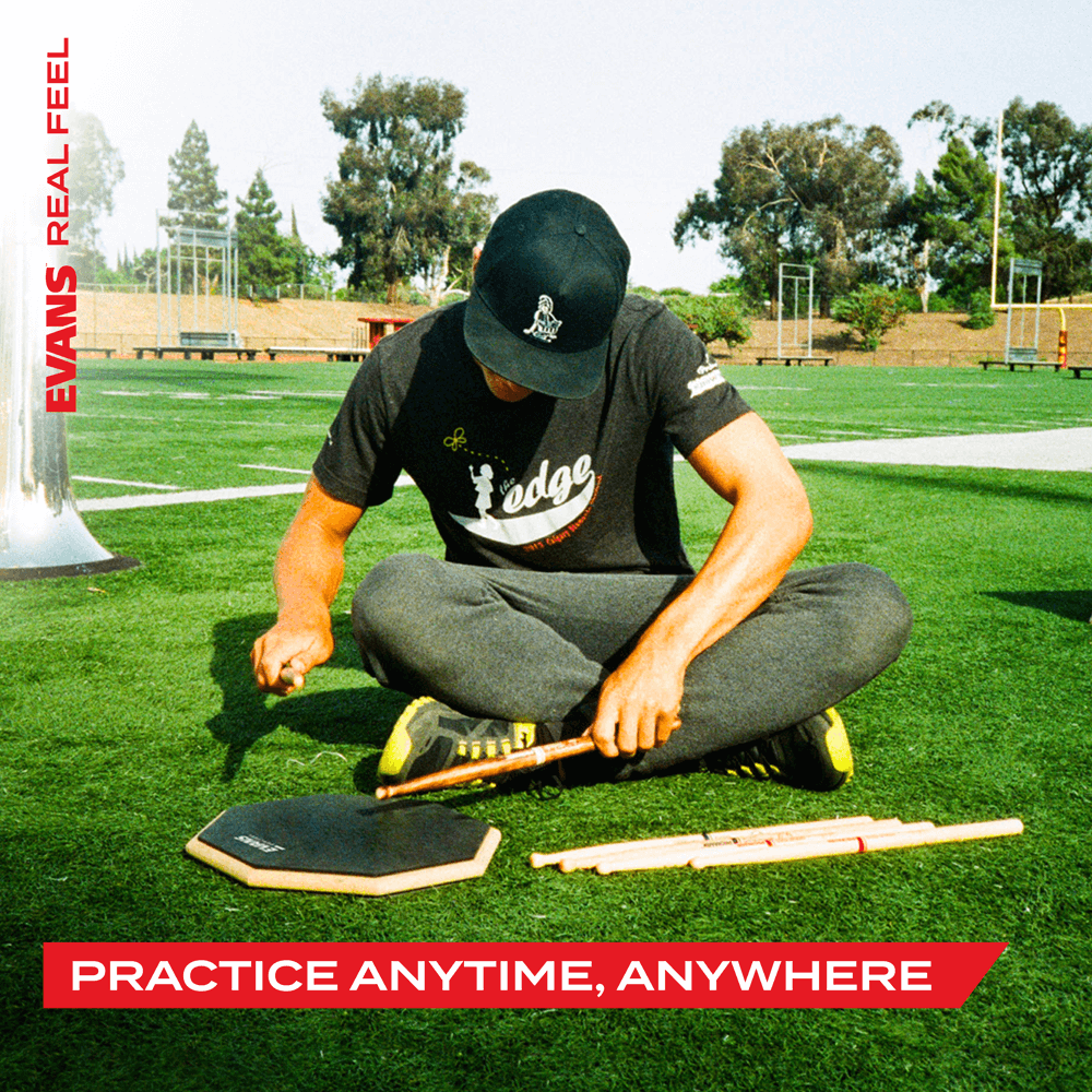 RealFeel by Evans Practice Pad, 12